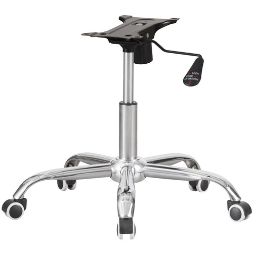 Chrome office chair - chrome,