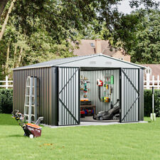 Large Garden Shed Galvanised