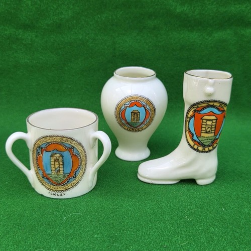 Vintage ilkley souvenir china - ilkley,