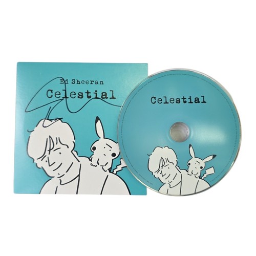 Sheeran signed celestial cd - signed,