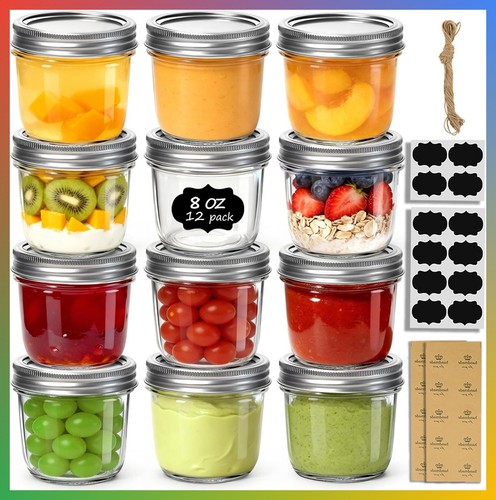 Glass jars bulk - bulk, pack