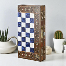 Premium Solid Wood Backgammon