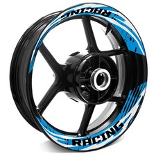 For Aprilia TUONO V4R 12-15 14 13 Wheel Inner Rim Stickers 17" Racing Aqua S21