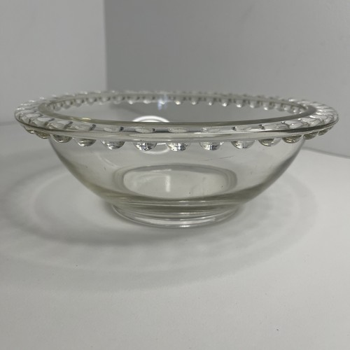 Clear glass serving - glass, bowl