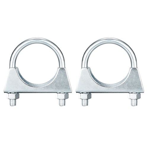 2pcs muffler bolt clamps for - muffler, u-bolt