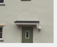 GRP porch canopy WHITE/GREY