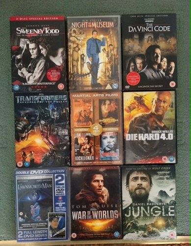 Action dvds others - others, lot