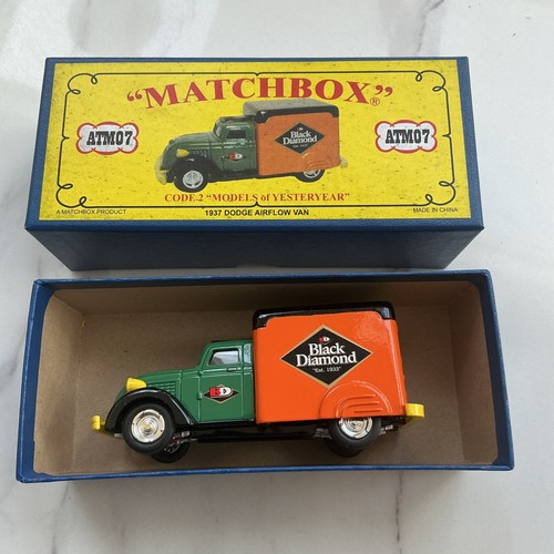 Matchbox code 1937 dodge - matchbox, 2