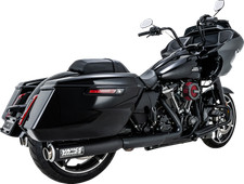 VANCE & HINES Supersport Slip-On Mufflers - Black - Touring 46721