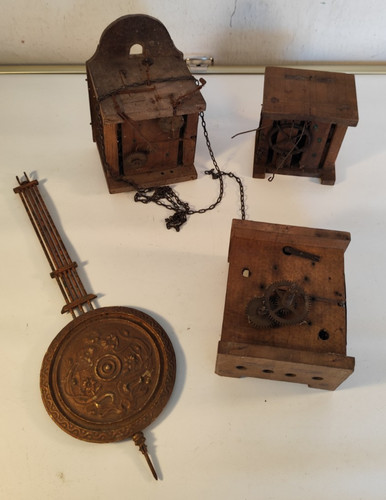Mechanical clock movement for - clock,