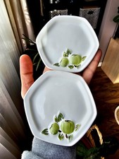 2x Vintage Carlton Ware Apple