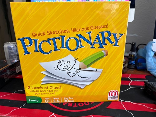 Pictionary mattel 2013 party - mattel,