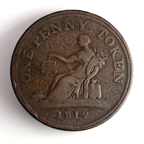 1812 one penny - penny, non