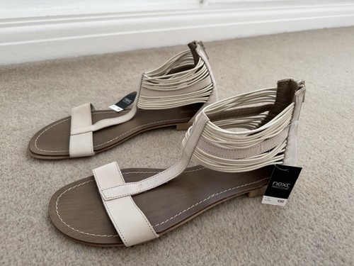 Ladies next sandals sand size - next,