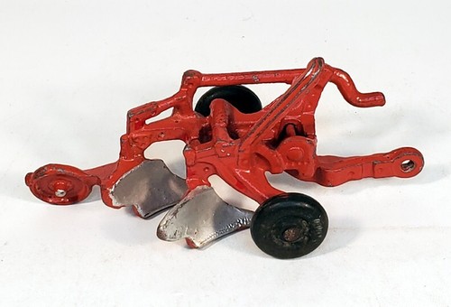Vintage arcade cast iron plow - vintage,