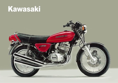 Kawasaki poster kh250 - kh250, s1