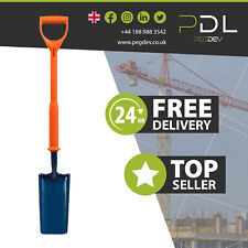 Shocksafe Insulated Cable Laying Shovel Spade 1 Way Narrow Trenches BS8020:2002