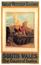 DALKEITH RAIL POSTER POSTCARD