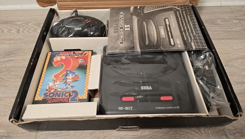 Boxed sega mega drive 2 - mega, ii