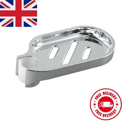 Silver soap dish - silver, shower