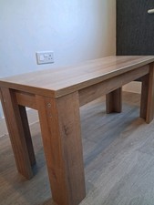 Habitat Solid Oak Dining Bench