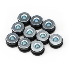 NEW 10Pcs M6 Motorcycle Side Panel Rubbers / Grommets Bolt Kit Fit for Yamaha