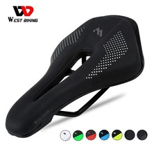 WEST BIKING MTB Road Bike Bicycle Saddle Leather Racing Cycling Seat Saddle
