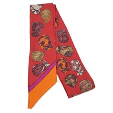 HERMES Twilly Scarf Jockey Hat