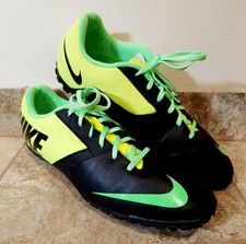 Nike | Bomba Pro II Black Volt Green Soccer Shoes Cleats Sneakers Men's Size 13