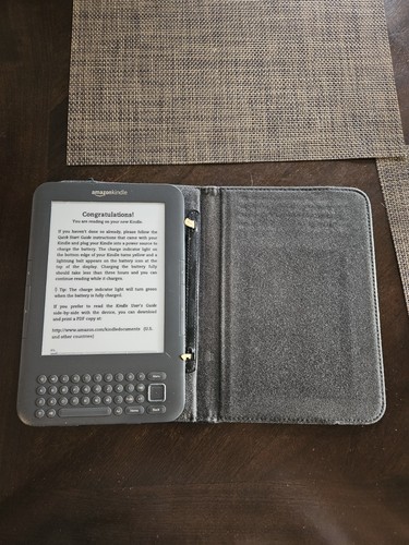 Amazon kindle 3rd gen - amazon, gen,
