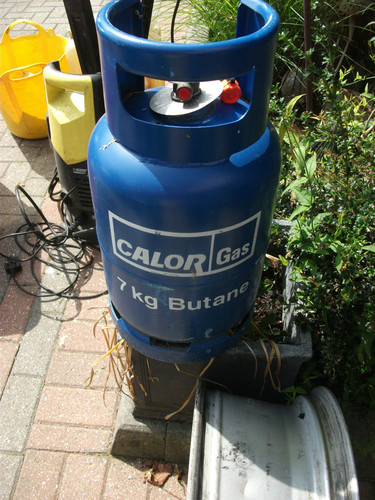 Calor gas empty bottle - bottle, ~
