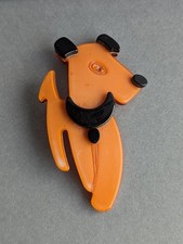 Vintage Art Deco Dog Brooch