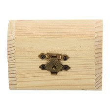 Plain Wooden Box Wooden Arched