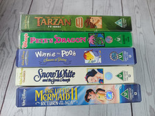 Disney VHS Video Tapes Bundle