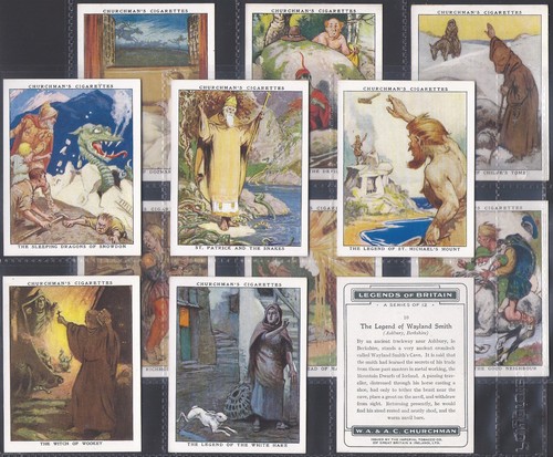 Churchman full set legends of - churchman-full,