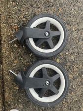 Bugaboo Buffalo or Donkey, PAIR FRONT FOAM Filled Wheels, Tyre, non puncture