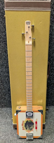 Lace cigar box electric guitar - electric,