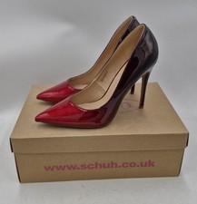 Schuh 'Flirty' Red Ombre