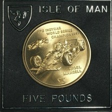1994 Isle of Man £5 five