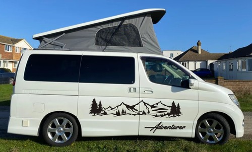 Mountains adventure decals - adventure,