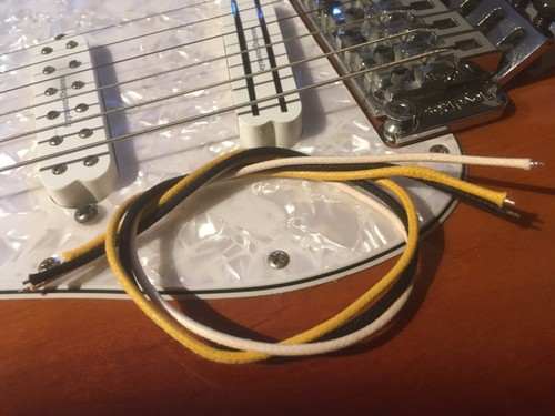 Guitar bass hookup - bass, braided
