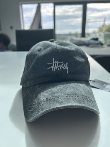 Stussy cap grey colour - , brand