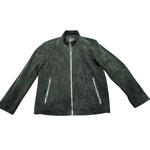Theory suede jacket men - suede, medium