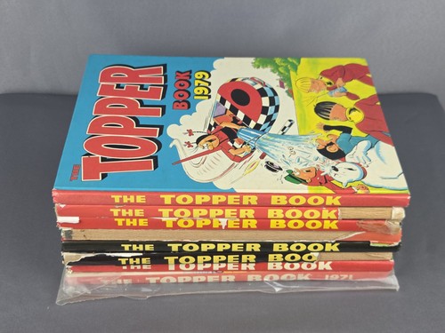 Job lot vintage topper book - topper,