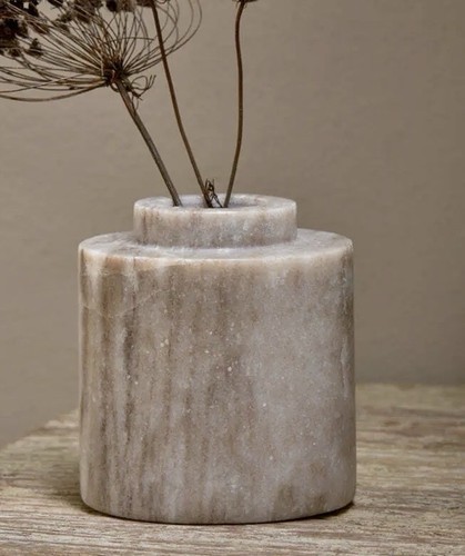 Nkuku khari marble - nkuku,, vase-grey