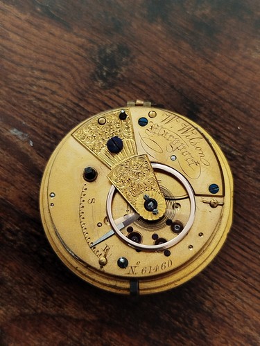 Wilson fusee pocket watch - w.wilson,