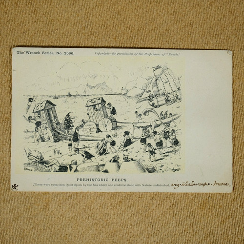Original vintage postcard - original,