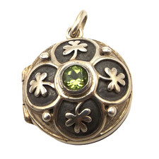 Sterling silver locket pendant