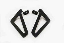 Customacces Leather Saddlebags Supports | Black | Triumph Bonneville 2001>2016