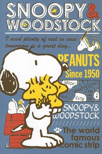 Snoopy and woodstock peanuts - and,